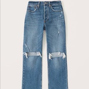 Abercrombie & Fitch The 90s Baggy Low Rise women jeans